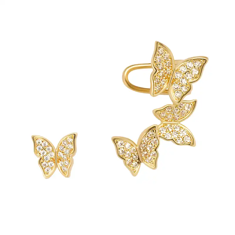 گوشواره زنانه پایتخت مدل PS1082 ایرکراس