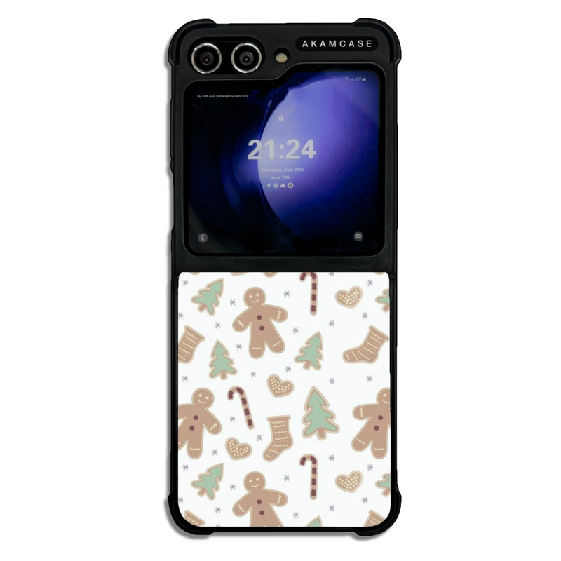 کاور آکام مدل AMCWSGZFLIP5-CHRISTMAS8 مناسب برای گوشی موبایل سامسونگ Galaxy Z Flip 5