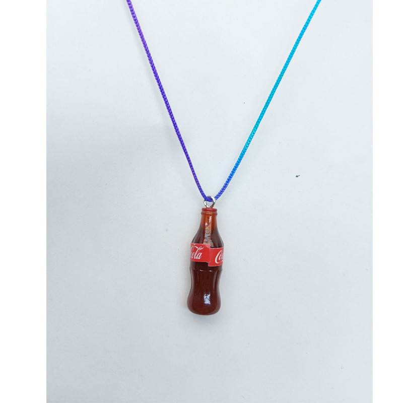 آویز گردنبند مدل شیشه نوشابه kooc