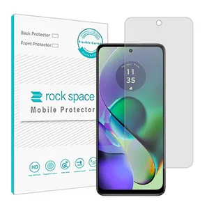 Rock space HyGEL model transparent screen protector suitable for Motorola Moto G54 mobile phone