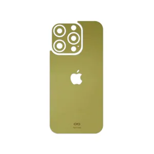 MAHOOT Matte-Gold Cover Sticker for Apple iPhone 15 Pro