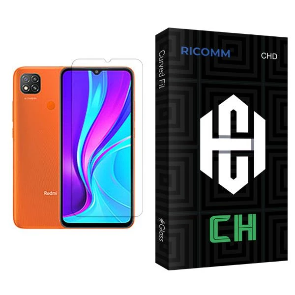 محافظ صفحه نمایش ریکام مدل CH Glass MIX001 مناسب برای گوشی موبایل شیائومی Redmi 9 (India)