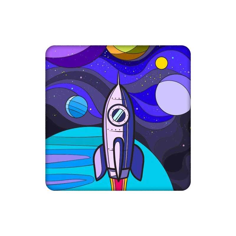 زیرلیوانی طرح موشک فضاپیما کد 4515341