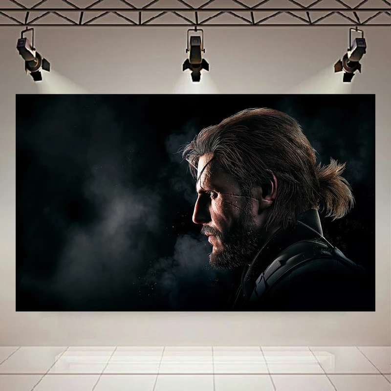 تابلو بوم طرح گیم مدل Metal Gear Solid V The Ptom Pain کدAR2954