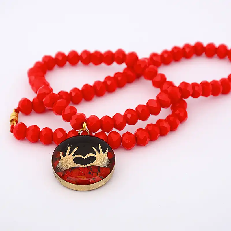 گردنبند زنانه آلتین هنر مدل دو دست