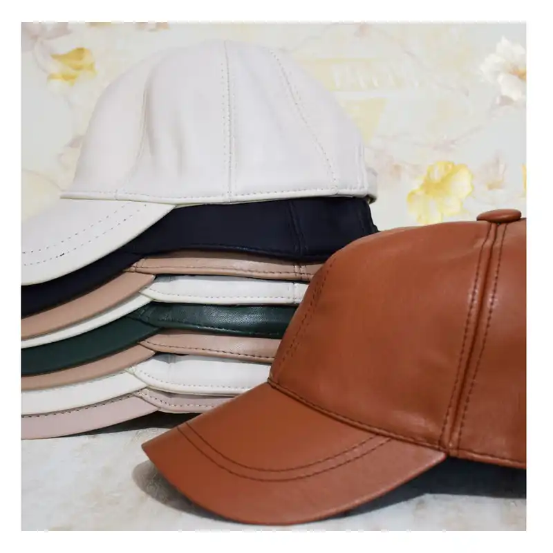 کلاه کپ مدل چرم طبیعی