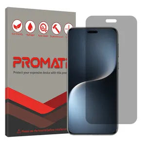 Promate glass Resistant model privacy screen protector suitable for Honor Magic7 Pro mobile phone
