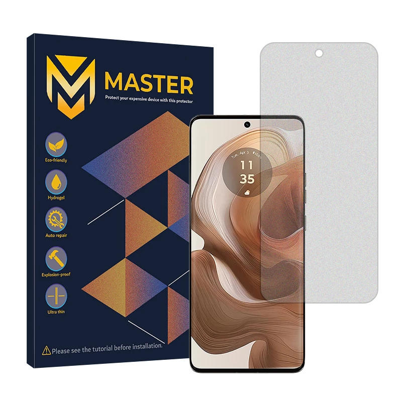 محافظ صفحه نمایش مات مستر مدل Resistant مناسب برای گوشی موبایل موتورولا Edge 50 Ultra