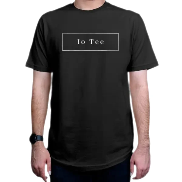 تی شرت آستین کوتاه مردانه مدل برنامه نویسی طرح Io Tee