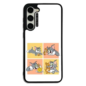 AKAM AMC-WSGS23P-TOM & JERRY8 Cover For Samsung Galaxy S23 Plus