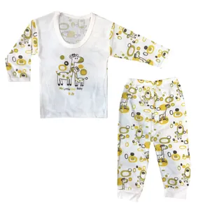 ست تی شرت و شلوار نوزادی مدل A.S7173