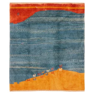 گبه دستبافت پنج و نیم متری سی پرشیا کد 171486