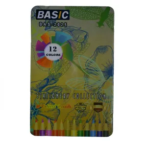  مداد رنگی 12 رنگ بیسیک مدل 2025