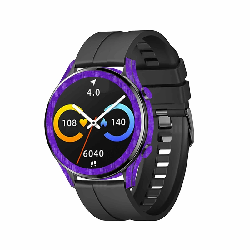 برچسب ماهوت طرح Purple-Fiber مناسب برای ساعت هوشمند شیائومی Imilab W12