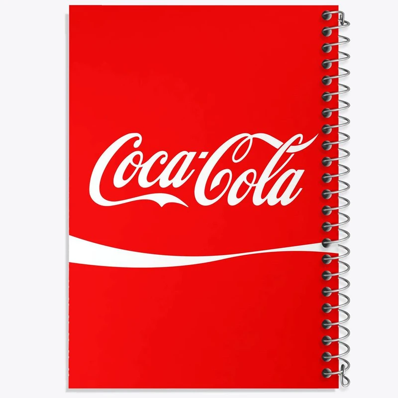 دفتر مشق 50 برگ خندالو مدل کوکاکولا CocaCola کد 8472