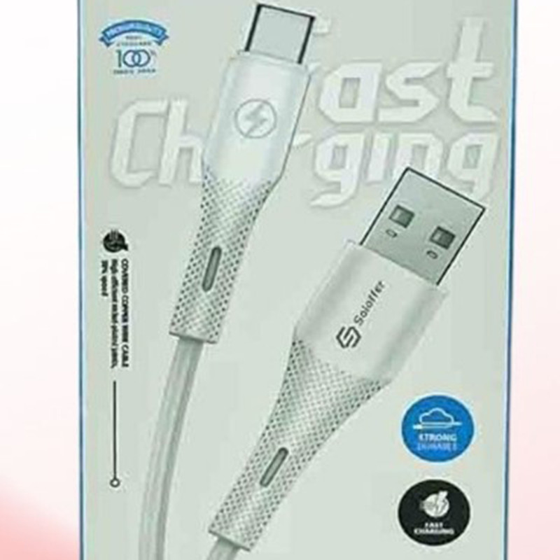 کابل تبدیل USBبه USB-C سولوفر مدل X5طول 1متر