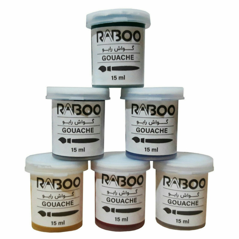 گواش رابو کد 3- 9624 بسته 6 عددی