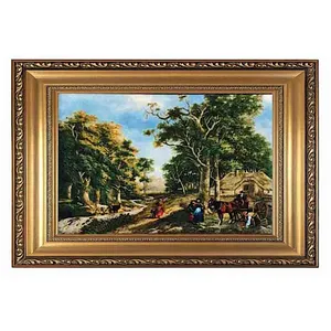 تابلو فرش دستباف طرح منظره