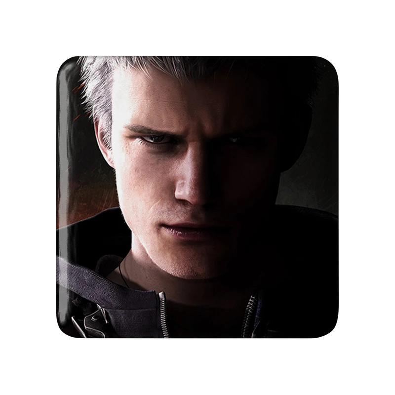 مگنت خندالو طرح بازی دویل می کرای Devil May Cry مدل مربعی کد 30224