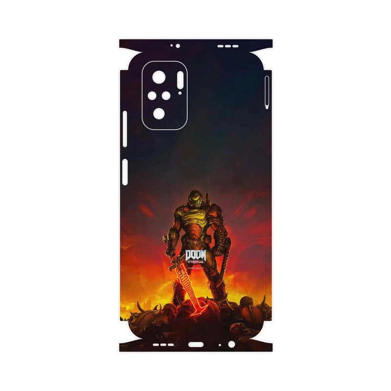 برچسب پوششی ماهوت مدل DOOM Game Series-FullSkin مناسب برای گوشی موبایل شیائومی Poco M5s