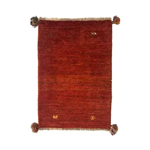 گبه دستباف نیم متری مدل بافت قشقای شیراز کد NKP-sgp33