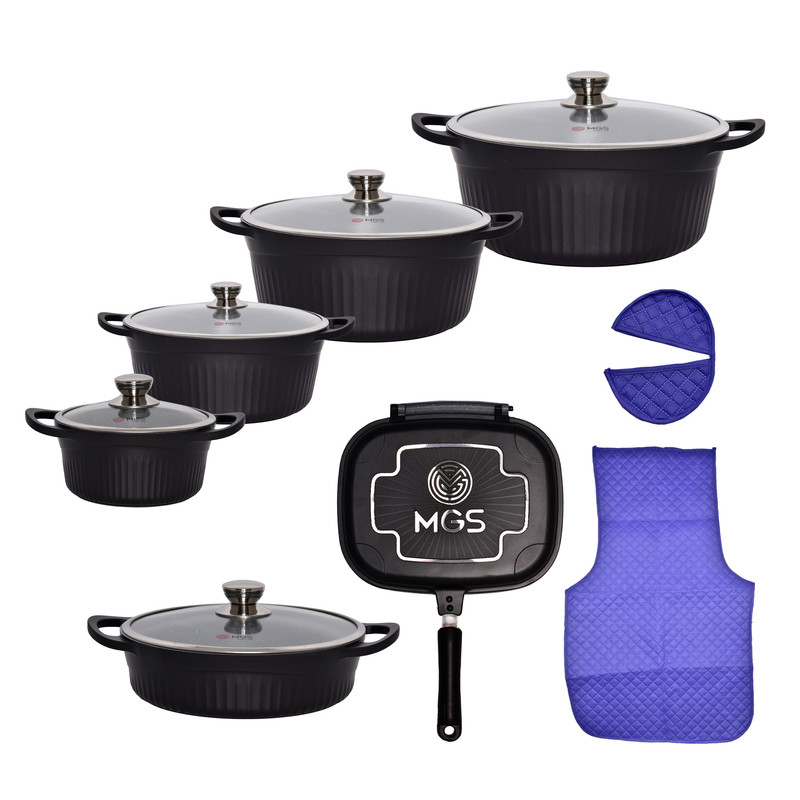 سرویس پخت و پز 15 پارچه ام جی اس مدل جرمنی D