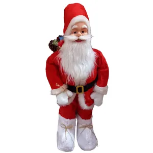 عروسک مدل بابانوئل کد 2020  ارتفاع 85 سانتی متر