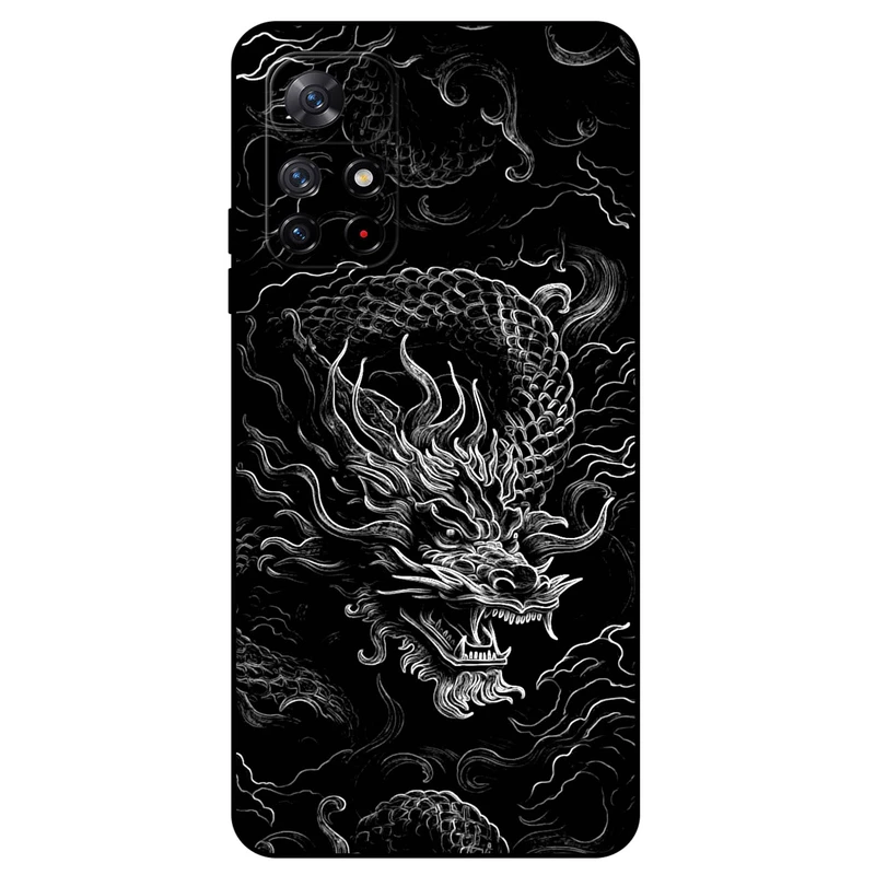 کاور مگافون طرح اژدها مدل 1897 مناسب برای گوشی موبایل شیائومی Redmi Note 11s 5G / 11T 5G