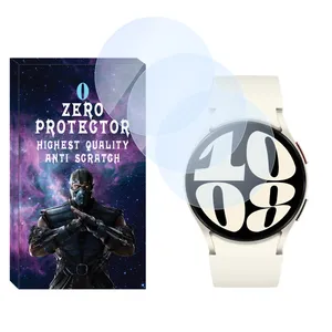 محافظ صفحه نمایش شیشه‌ای زیرو مدل SH-ZR مناسب برای ساعت هوشمند سامسونگ Galaxy watch 6 44mm بسته سه عددی