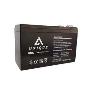 باتری UPS با ولتاژ 12 ولت و شدت جریان 7 آمپرساعت مدل 12v7ah