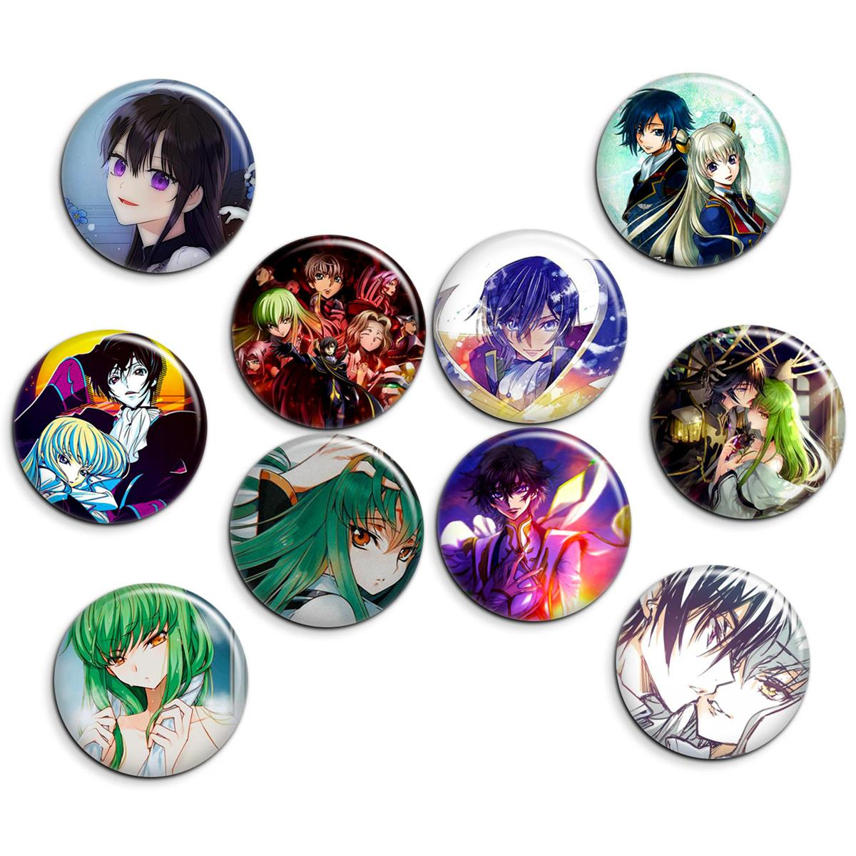 پیکسل پرمانه طرح Code Geass کد pmg.5326 مجموعه 10 عددی