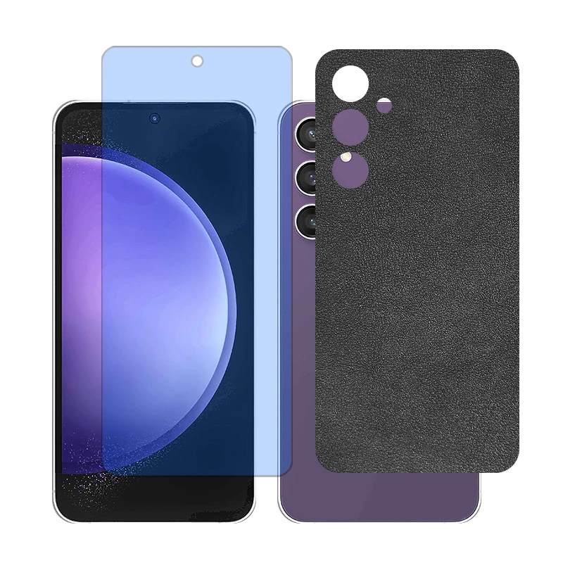 محافظ صفحه نمایش مات آنتی بلو گلس مدل Together مناسب برای گوشی موبایل سامسونگ Galaxy A55 به همراه برچسب پوششی 