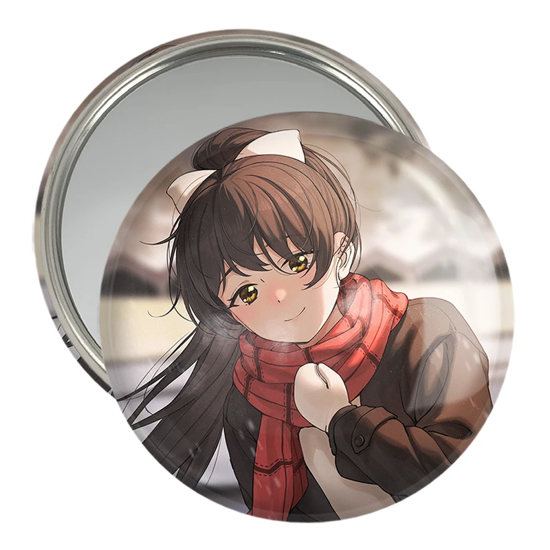 آینه جیبی خندالو مدل رن انیمه مادوکا مجیکا Madoka Magica  کد 18419
