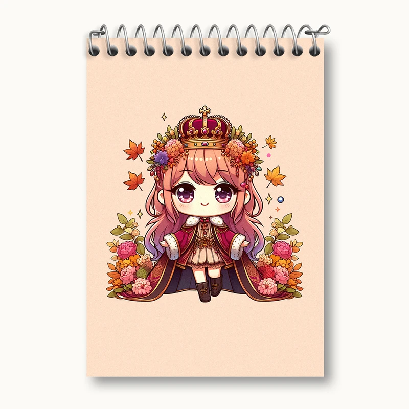 دفتر یادداشت 50 برگ خندالو طرح دخترانه کد N3579