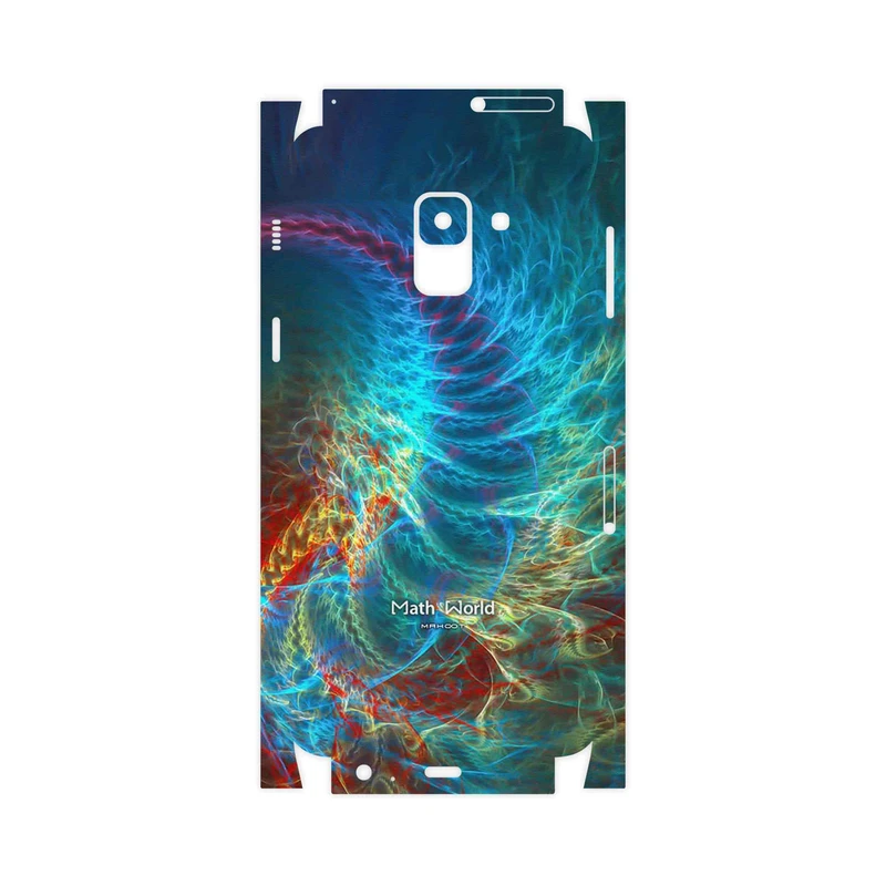 برچسب پوششی ماهوت مدل Mathematical Geometric Shape 1-FullSkin مناسب برای گوشی موبایل سامسونگ Galaxy A8 2018