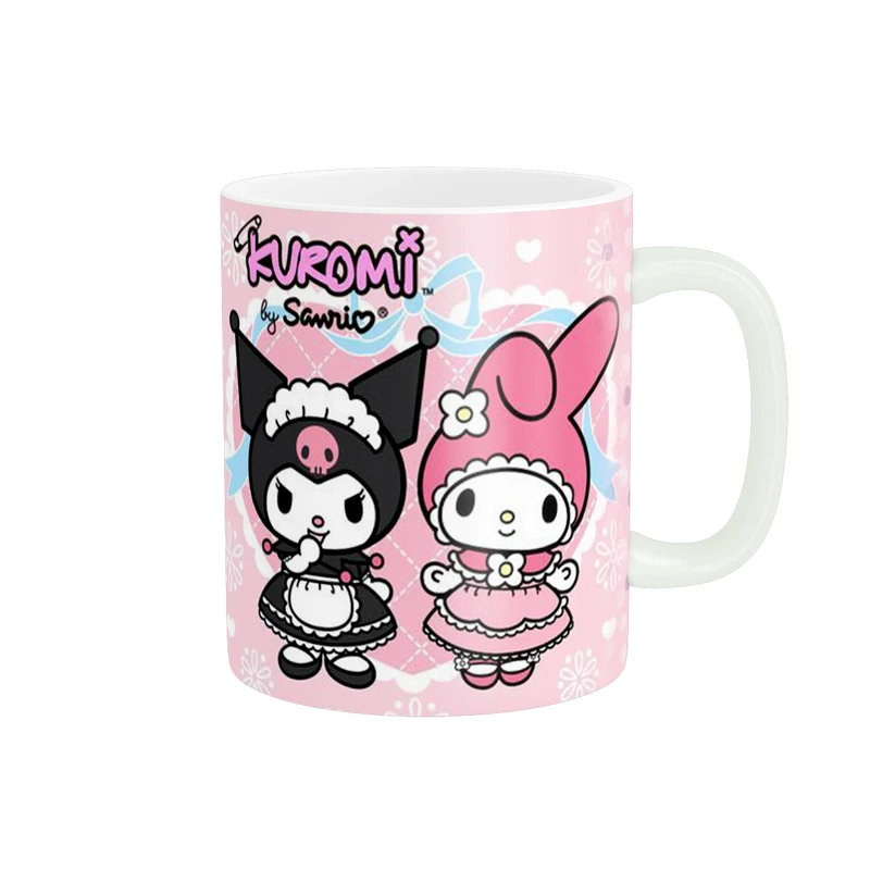 ماگ پاد آفرین مدل کارتونی عروسکی طرح کرومی و ملودی دخترونه ترند کد p10779