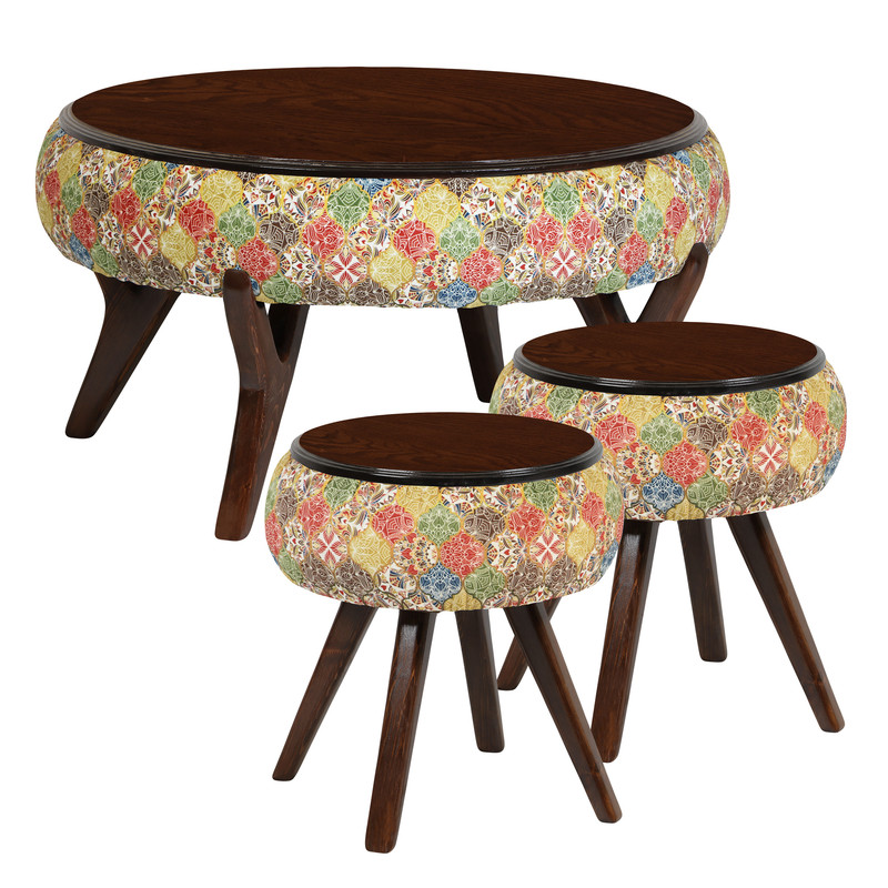 میز جلومبلی مدل AK-93 مجموعه 3 عددی