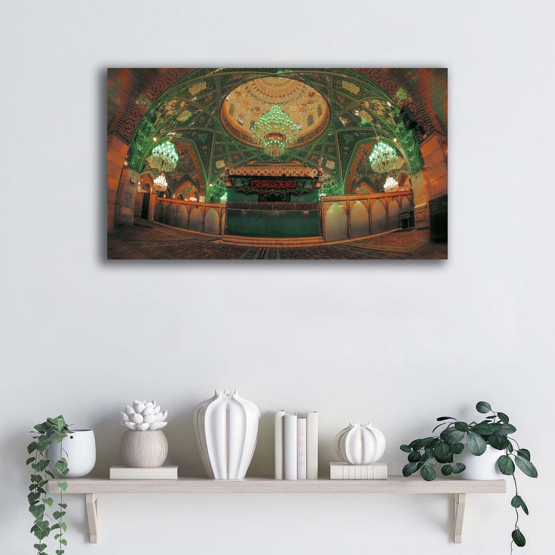 تابلو شاسی آتریسا مدل حرم حضرت رقیه (سلام الله علیها)طرح ATMRo021