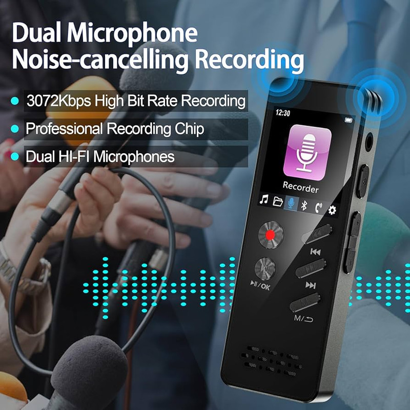 ضبط کننده دیجیتالی صدا آیریور مدل VR-13 32GB