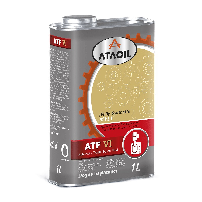 روغن گیربکس اتوماتیک آتا اویل مدل atf VI   حجم 1 لیتر