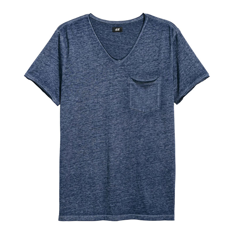تی شرت آستین کوتاه مردانه اچ اند ام مدل M1-0341782022