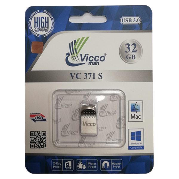 فلش مموری ویکومن مدل vc371 S ظرفیت 32 گیگابایت
