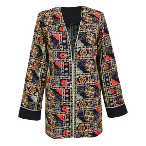 مانتو کتی زنانه مدل سوزندوزی کد sd372