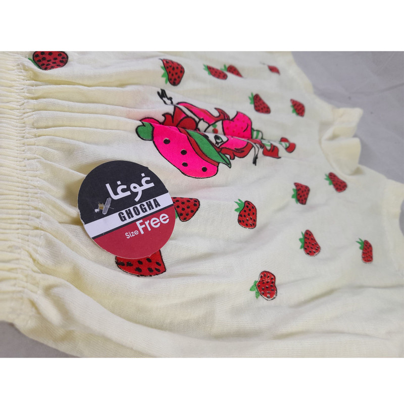 شورت دخترانه غوغا مدل توت فرنگی mn-0183ZA شورت دخترانه غوغا مدل توت فرنگی mn-0183ZA