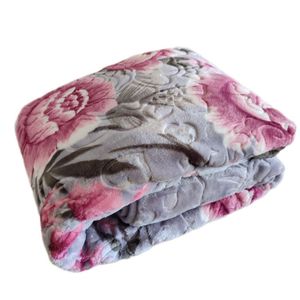 پتو گلبافت مدل برتر گلدار کد 110 سایز 240x220 سانتی متر