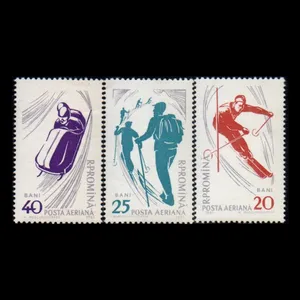 تمبر یادگاری مدل کشور رومانی مجموعه 3 عددی