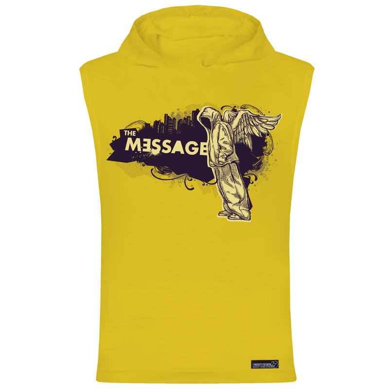تاپ کلاه دار مردانه 27 مدل The Message کد MH567