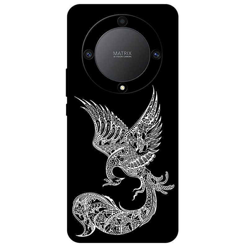  کاور مگافون طرح ققنوس مدل 1629 مناسب برای گوشی موبایل آنر Magic 5 Lite