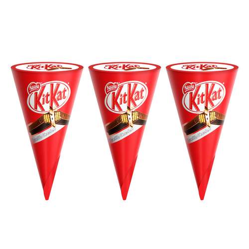شکلات کیت کت قیفی - 50 گرم بسته 3 عددی
