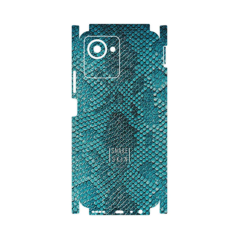 برچسب پوششی ماهوت مدل Blue Snake Skin-FullSkin مناسب برای گوشی موبایل ریلمی C30s